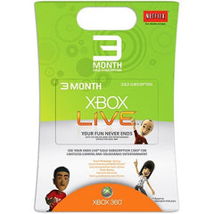 Xbox Live 3 Month Subscription